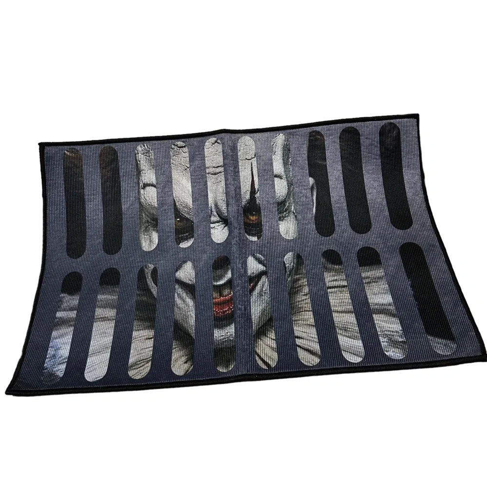 IT Pennywise Clown Door Mat Rug Halloween Horror Stephen King